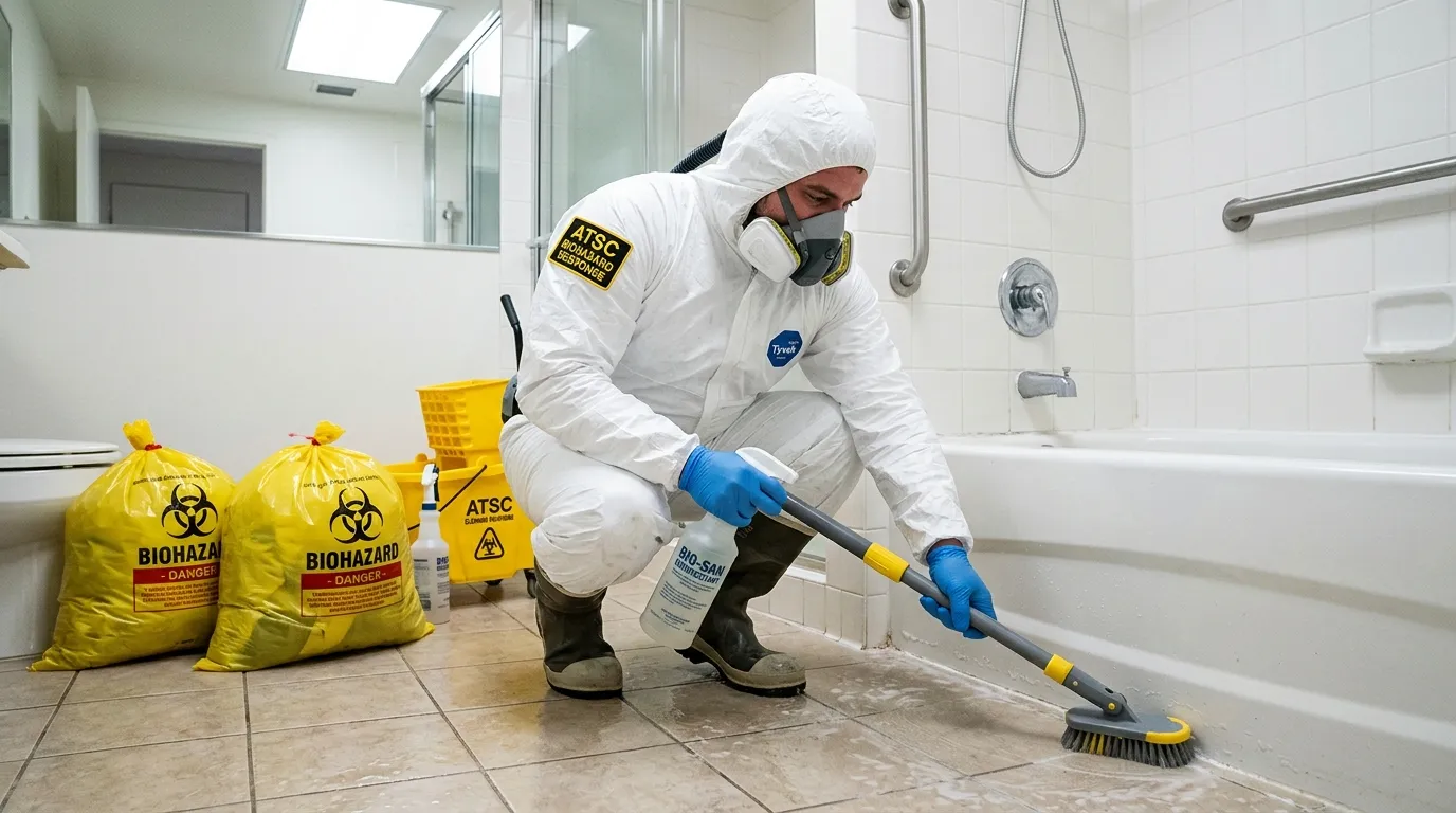 Decontamination equipment deployed for Blood Cleanup in Fort Washington